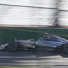 Nico Rosberg se queda con el segundo mejor tiempo