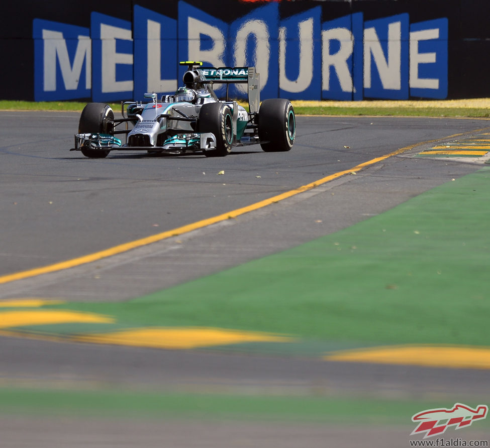 Mejor tiempo para Nico Rosberg en los Libres 3