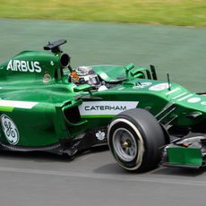 Kamui Kobayashi trata de mejorar con el CT05