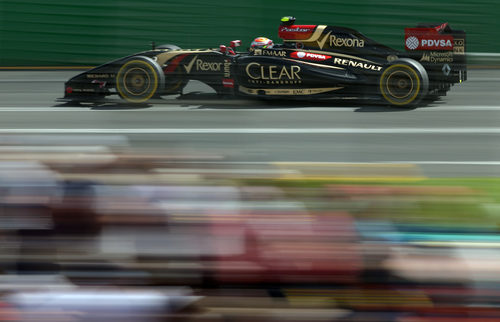 Pastor Maldonado avanza en los terceros entrenamientos de Australia