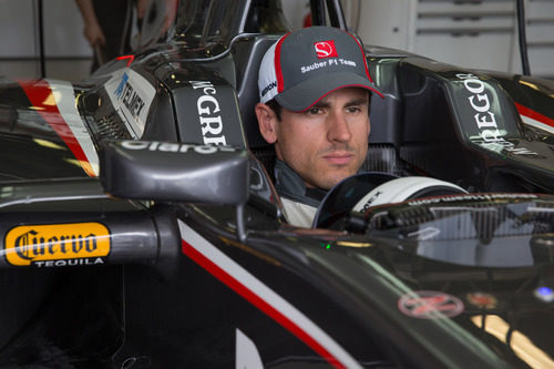 Adrian Sutil concentrado antes de que comience la temporada