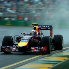 Daniel Ricciardo afronta la Q3 en Melbourne