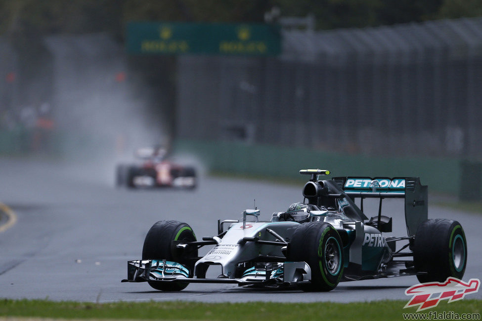 Nico Rosberg finalmente saldrá tercero