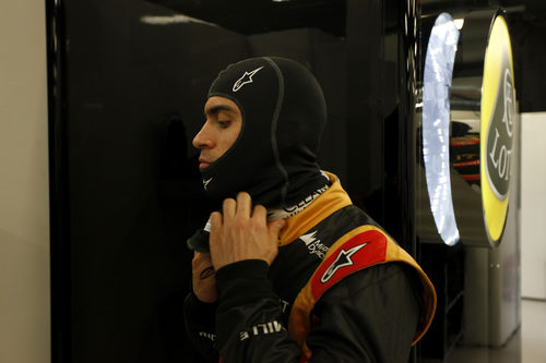 Pastor Maldonado se prepara para disputar la Q1