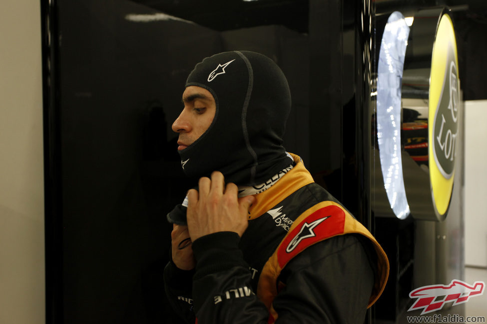Pastor Maldonado se prepara para disputar la Q1