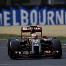 Pastor Maldonado se quedó sin tiempo en la Q1