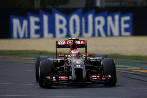 Pastor Maldonado se quedó sin tiempo en la Q1