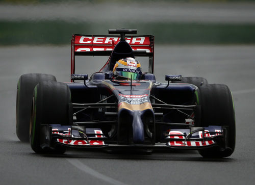 Jean-Eric Vergne, el Toro Rosso 25