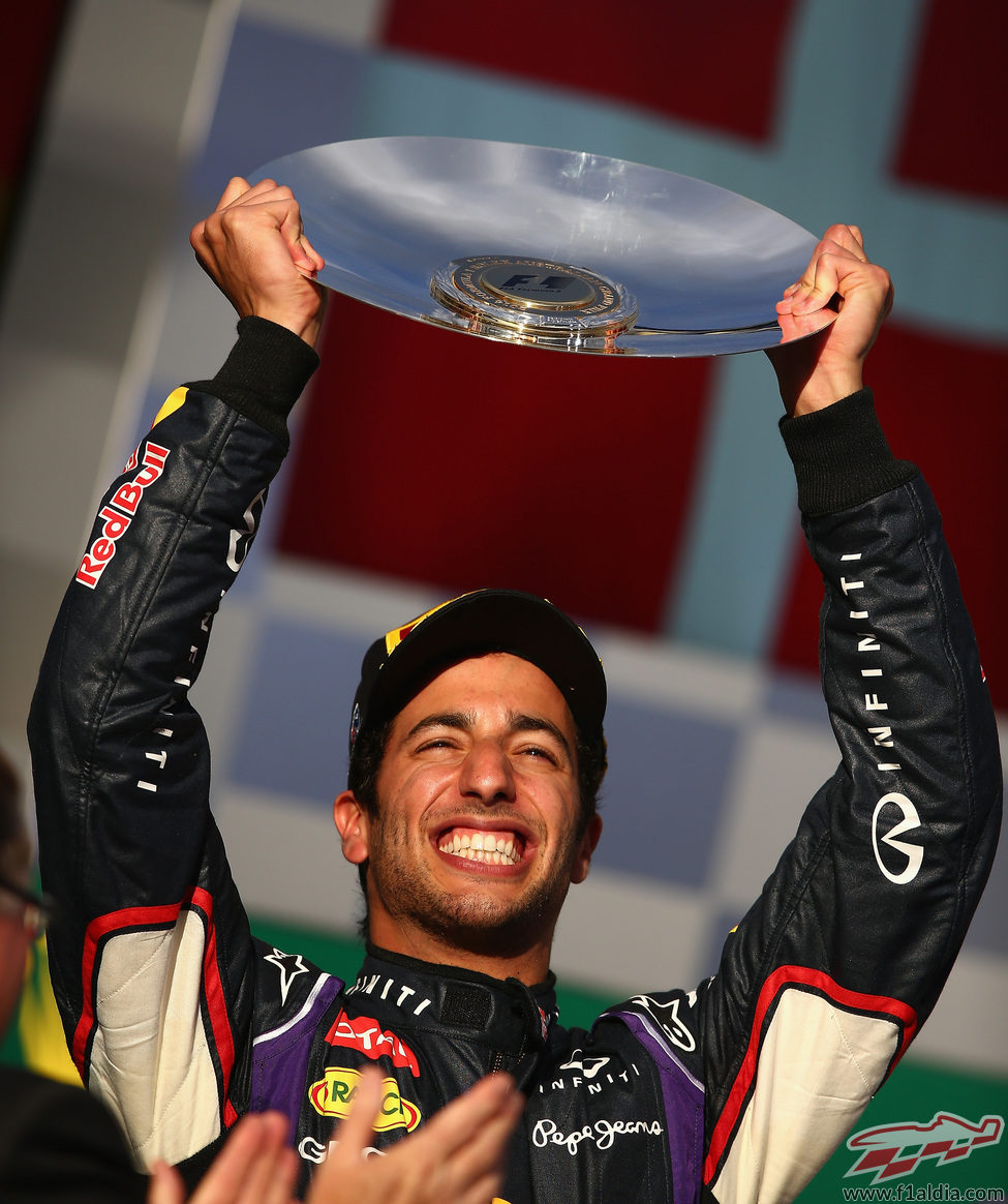 Segunda posición para Daniel Ricciardo en Australia