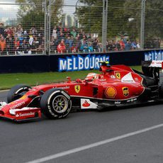 Kimi Räikkönen firma el octavo puesto en el GP de Australia