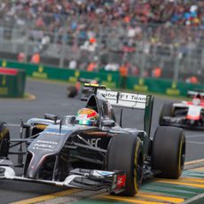 Esteban Gutiérrez es 13º en Australia