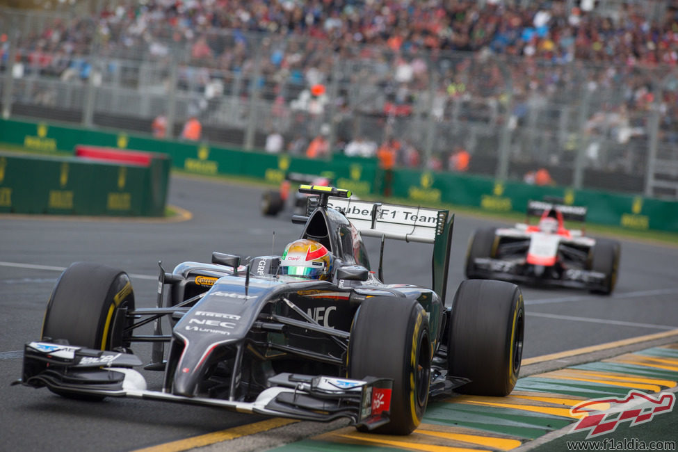 Esteban Gutiérrez es 13º en Australia