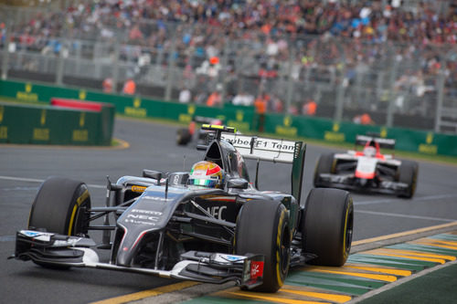 Esteban Gutiérrez es 13º en Australia