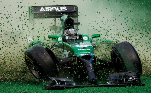 Accidente de Kamui Kobayashi en Melbourne