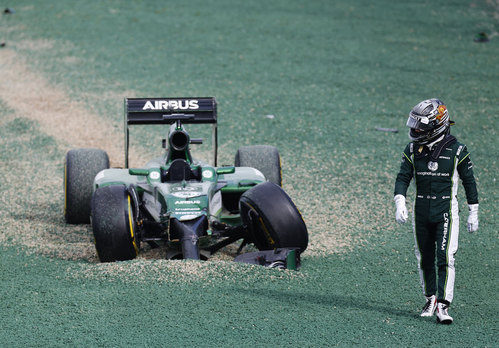 Kamui Kobayashi abandona el Gran Premio de Australia