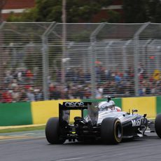 Jenson Button disputa el GP de Australia