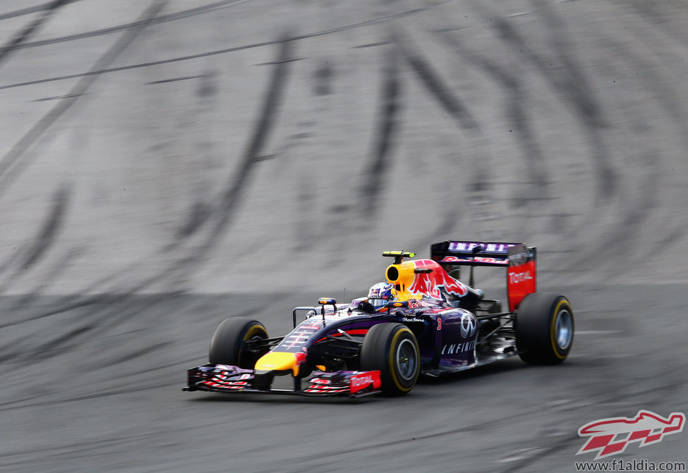 Daniel Ricciardo alcanzó el podio en casa