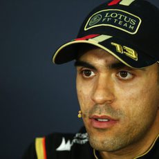 Pastor Maldonado, presente en la rueda de prensa de la FIA