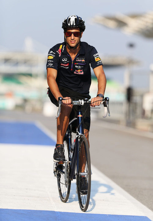 Tiempo de bicicleta para Daniel Ricciardo