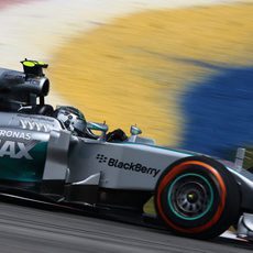 Tanda con el duro para Nico Rosberg