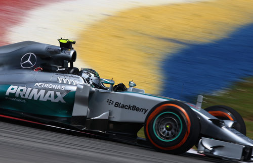 Tanda con el duro para Nico Rosberg