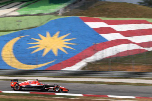 Jules Bianchi en Sepang