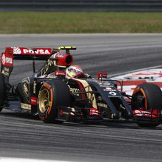 Romain Grosjean en Sepang