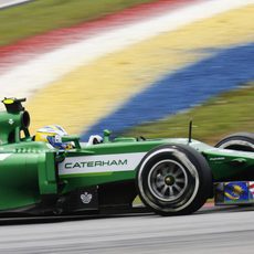 Marcus Ericsson rueda con los medios