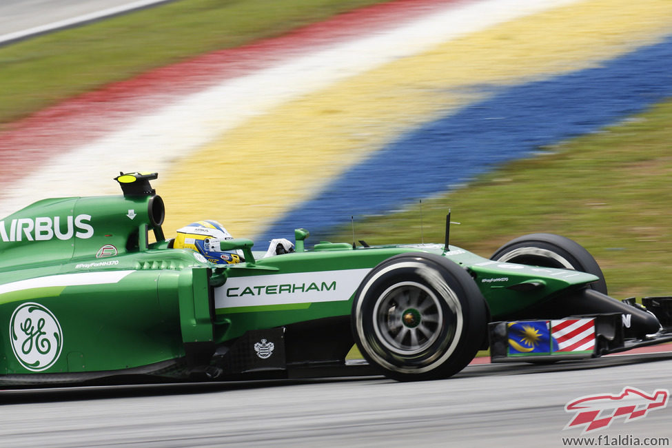 Marcus Ericsson rueda con los medios