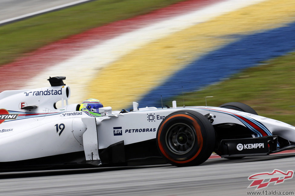 Felipe Massa exprime el FW36