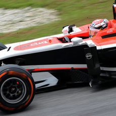 Jules Bianchi disputa en seco los Libres 3