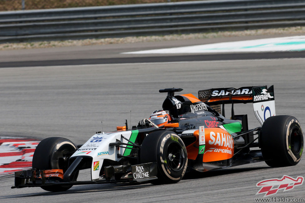 Buen ritmo de Nico Hülkenberg en Malasia