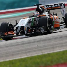 Estrategia diferente para Nico Hülkenberg en Malasia