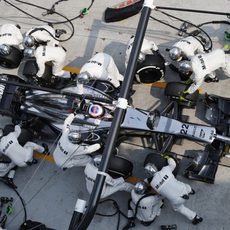 Jenson Button en un pitstop