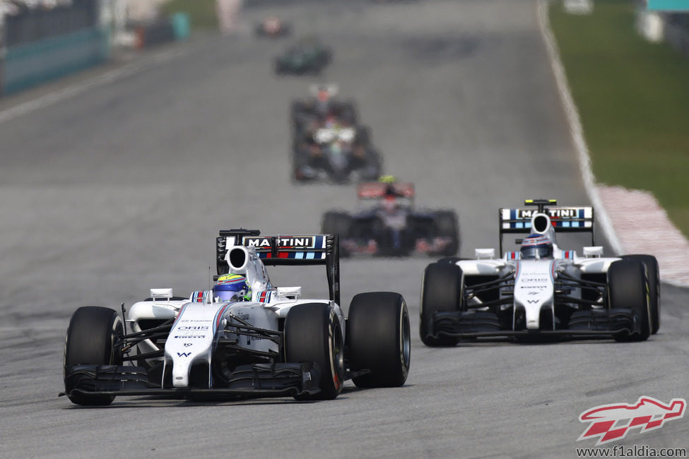 Valtteri Bottas con mejor ritmo que Felipe Massa