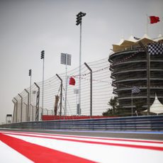 Característica torre del circuito de Sakhir