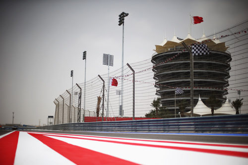 Característica torre del circuito de Sakhir