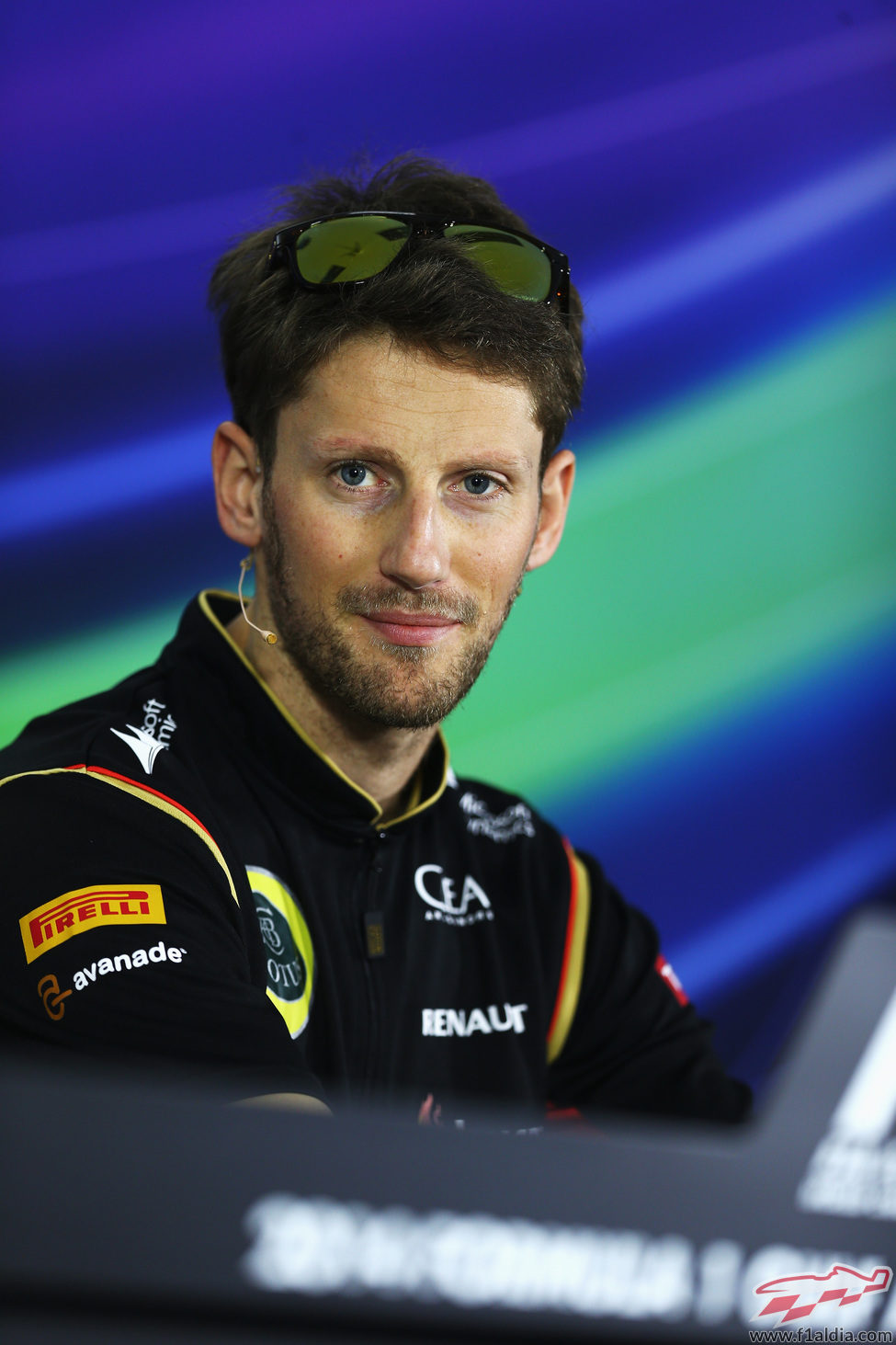 Preguntas para Romain Grosjean en Baréin