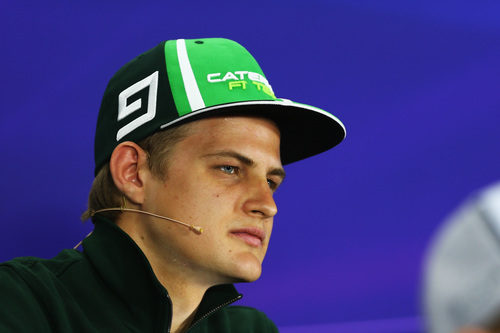 Marcus Ericsson y su particular gorra