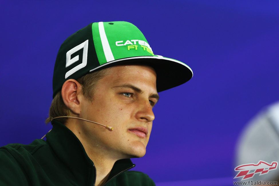 Marcus Ericsson y su particular gorra