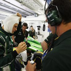 Marcus Ericsson acaba el trabajo en Caterham