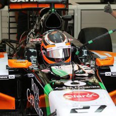 Nico Hülkenberg está listo para salir al circuito