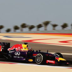 Sebastian Vettel tuvo un viernes libre de problemas