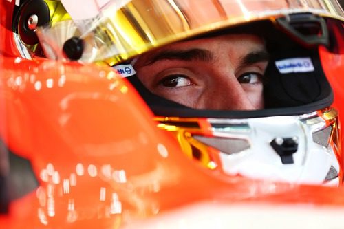 Mirada de Jules Bianchi