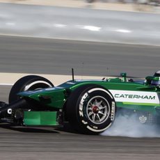 Kamui Kobayashi se pasa de frenada en los Libres 3