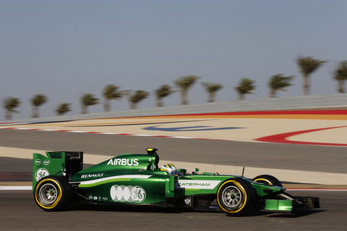 Marcus Ericsson trata de mejorar en Sakhir