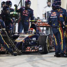 Pitstop de Daniil Kvyat