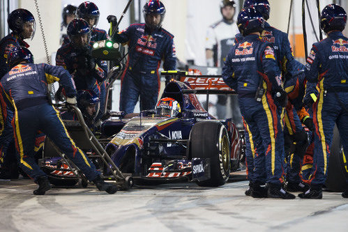 Pitstop de Daniil Kvyat