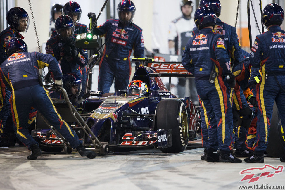 Pitstop de Daniil Kvyat