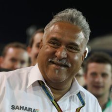 Vijay Mallya, contento por el resultado de su equipo